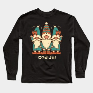 Merry Christmas in Swedish Long Sleeve T-Shirt